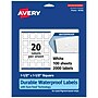 Avery Laser/Inkjet Square Multipurpose Labels, 1.5" x 1.5", White, 2000 Labels/Box  (94106)~#|#~D8CEB652-67A1-46E9-85FC5C39998B4302_sc7