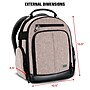 USA GEAR U Series Camera Backpack, Brown (GRULUBK100BREW)~#|#~D8CF79C7-F2EC-46DD-A8836EFD48978CC5_sc7