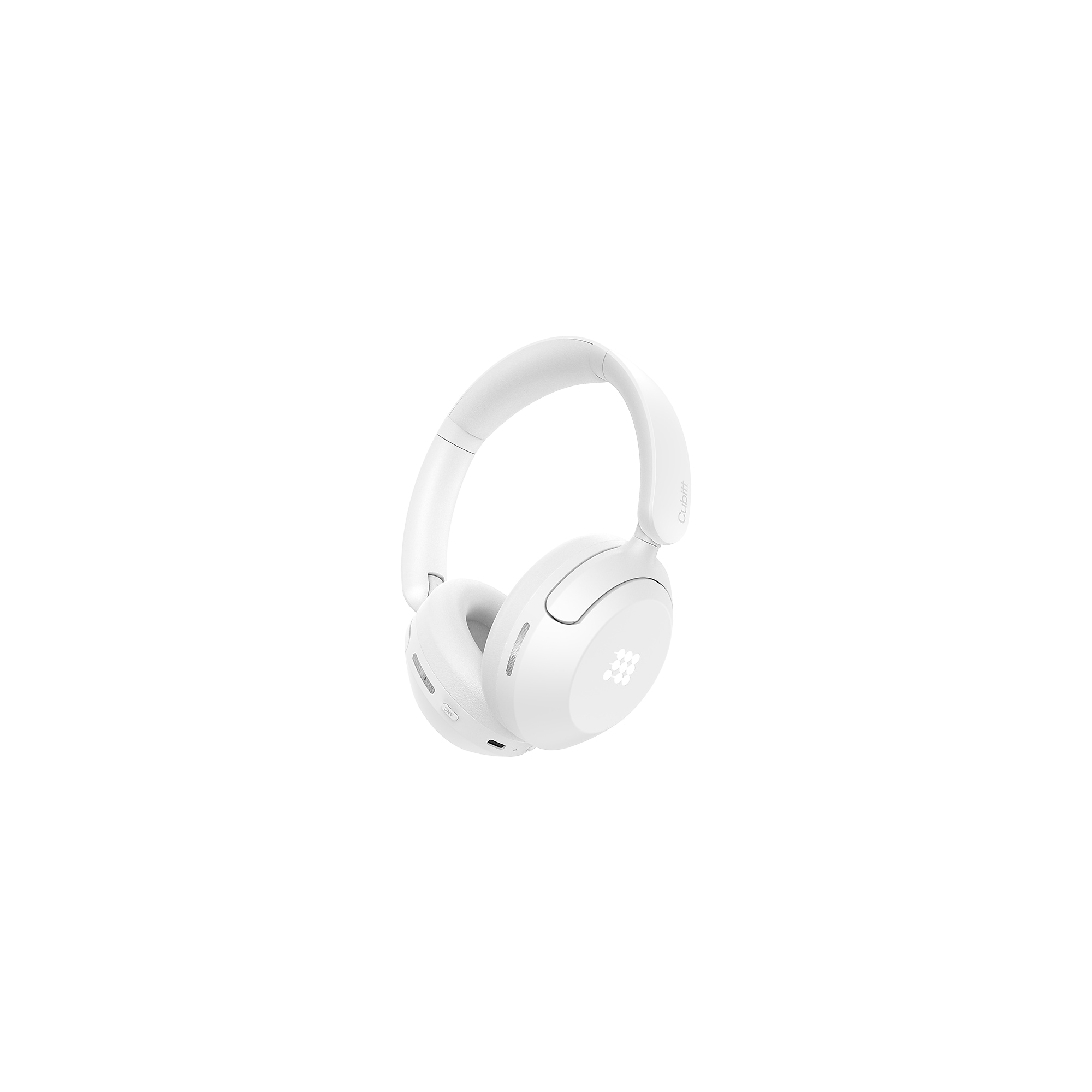 Cubitt Power Wireless Active Noise Canceling On-Ear Headphones, Bluetooth, Snow White (PWANC7) Sansujyuku sansujyuku.com