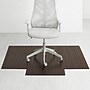 Anji Mountain Standard Bamboo Carpet & Hard Floor Chair Mat with Lip, 55" x 57", Java (AMB24084)~#|#~D8D3B7AF-E495-413E-9757B4072F6D48B9_sc7