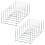 iDESIGN 7-Compartment Plastic Desktop Organizer, Clear, 2/Pack (29116M2)~#|#~D8D4132B-DBD1-4F44-9B918BDE8E709532_sc7
