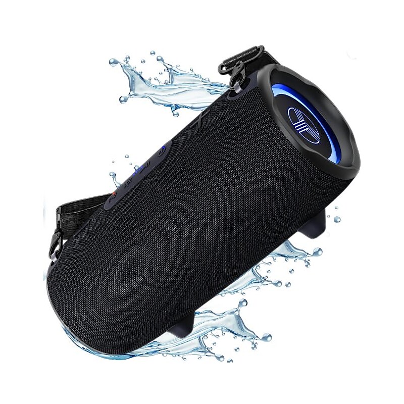 Treblab HD-MAX Wireless Bluetooth Speaker, Waterproof, Black (HD-MAX) image 1