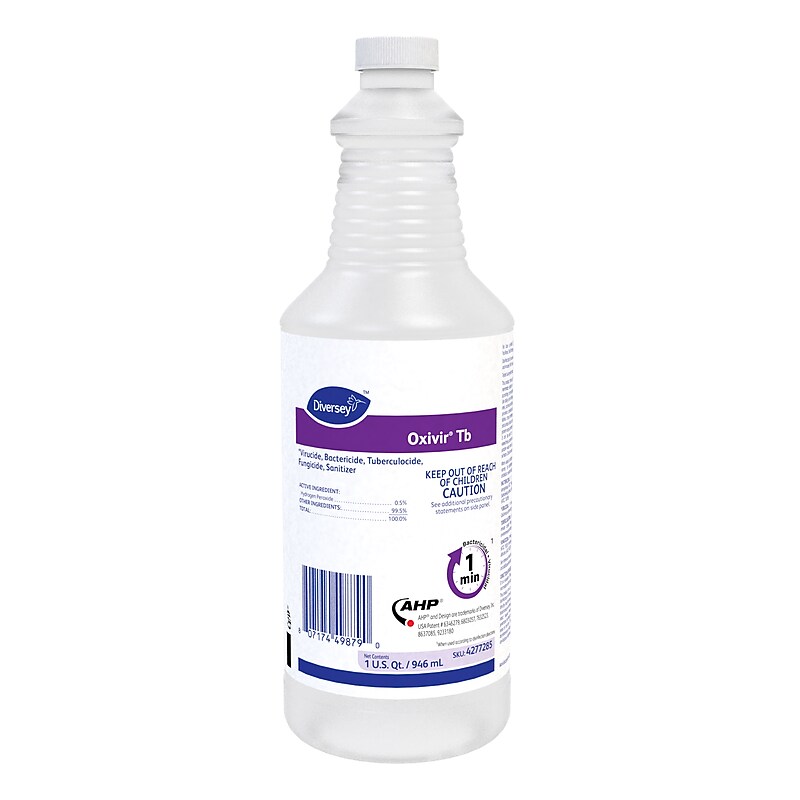 Oxivir TB All-Purpose Cleaner Disinfectant, 32 oz. (4277285) image 1