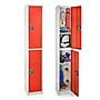 AdirOffice 72'' 2-Tier Red Storage Locker, 2/Pack (629-202-RED-2PK)~#|#~D8DC435F-AE08-467B-AADD877E3D61288E_sc7