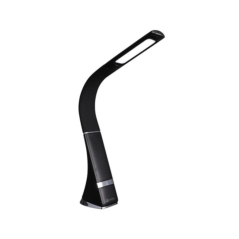 OttLite Wellness Recharge LED Desk Lamp, 18.75", Black (CS59G59-SHPR) image 1