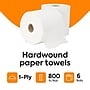 Coastwide Professional Hardwound Paper Towels, 1-Ply, White, 800 ft./Roll, 6 Rolls/Carton~#|#~D8E30874-67C7-46E7-BCEEB7B853ABBE11_sc7
