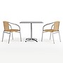 Flash Furniture Lila Indoor-Outdoor Table Set with 2 Chairs, 31.5" x 31.5", Aluminum/Beige (TLH32SQ020BGCH2)~#|#~D8E51EF9-56F3-411A-9153EA2AF5D1AEC6_sc7