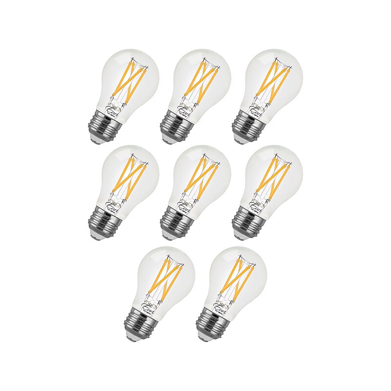 Viribright 4.5-Watts Warm White LED Antique Retro Filament Bulb, 8/Box (450131-ES) image 1
