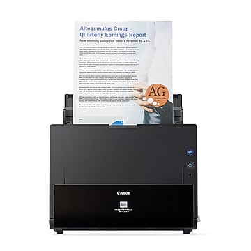 Canon imageFORMULA DR-M160II Office Document Scanner, Black/White