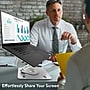 Uncaged Ergonomics 10.2" x 10" Metal Swivel Laptop Stand 2.0, Silver  (SLS-Silver)~#|#~D8F59E69-F790-4948-BB2318C8A2A251F4_sc7