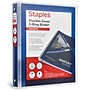 Staples Heavy Duty 1" 3-Ring Flexible Poly Binders, Blue (ST62613)~#|#~D8F6C31F-3AF7-4EE3-AD95848889BE9E0B_sc7