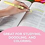 BIC Brite Liner Grip Highlighters Chisel Tip, Assorted Pastel Colors, 12/Pack (GBLD11-AST)~#|#~D8FAA64B-7A74-4047-80098F9E76D2DA13_sc7