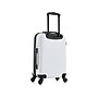 DUKAP Adly 20" Hardside Suitcase, 4-Wheeled Spinner, TSA Checkpoint Friendly, White (DKADL00S-WHI)~#|#~D90421F0-B615-4A2B-96D0E916585B1649_sc7
