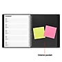 Staples 7" x 8.75" Undated Daily Planner, Black (ST60461-24)~#|#~D905AA19-321F-445D-B23C738AD173E343_sc7