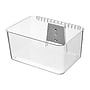 iDESIGN Large Stackable Plastic Storage Bin, Clear (50376)~#|#~D9061F1A-C026-43CB-A136BDF006E754A1_sc7