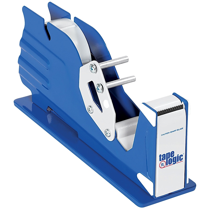 Tape Logic 3" Table Top Packing Tape Dispenser, Blue (SL7316) image 1