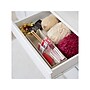 Household Essentials 1-Compartment Cardboard/Poly Linen/Nonwoven PP Drawer Organizer, Latte (720-1)~#|#~D909E1D9-D29F-422A-83FAA8A4D598D451_sc7
