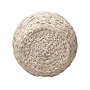 Household Essentials Handwoven Water Hyacinth Barrel Wicker Storage Basket Side Table, Cream (ML-4232)~#|#~D90C5F22-789F-4BCD-BA2FD669C7062B7A_sc7