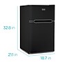 Black & Decker Adjustable Temperature Control Refrigerator w/Freezer, 3.1 Cu. Ft., Black (BCRDK32B)~#|#~D90D9AEB-2C43-46AE-96F6625B6EF917EE_sc7