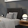 Flash Furniture Bristol Twin Polyester Upholstered Tufted Headboard, 37.75"W x 2"D x 47"H, Black (HGHB1725TBK)~#|#~D90FFDC3-B990-4771-BE8860D13D80B680_sc7