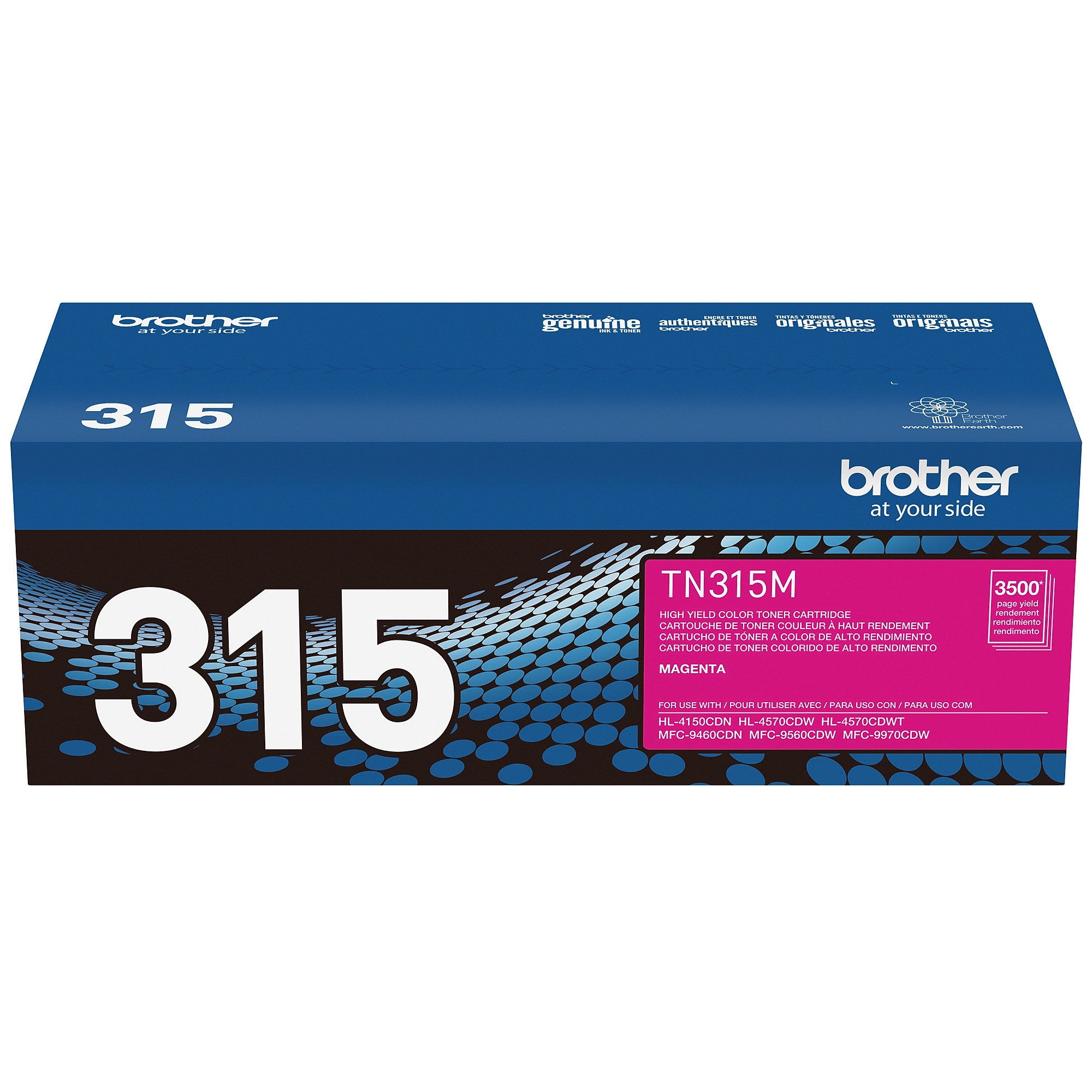 Brother TN-315 Magenta High Yield Toner Cartridge   (TN315M) Sansujyuku sansujyuku.com