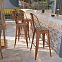 Flash Furniture Blake Contemporary Metal Vertical Back Barstool, Copper, 4-Pieces/Pack (4ET353430POCW)~#|#~D911F9C9-47CC-49A1-A5F5D5B18FE0D8B9_sc7