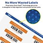 Avery Durable Removable Rectangle Multipurpose Labels, 1" x 2-5/8", White, 400/Pack (94201)~#|#~D912BC90-2AE8-47E2-A4AE4EA4F0162F5D_sc7