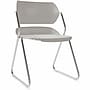 Acton Stacker Original Plastic Sled Base Chair, Gray Taupe/Chrome, 2/Carton (PSF2040)~#|#~D9140887-ACBC-4B74-B7EFC73D78292D41_sc7