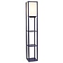 Simple Designs Etagere Organizer 62.5" Floor Lamp with Rectangular Shade, Navy Blue (LF1037-NAV-CCLB)~#|#~D91A507B-BB51-4463-A8357B657C2CDE5B_sc7