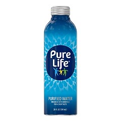Pure Life Purified Water, 20 oz., 18 Bottles/Case (19990463