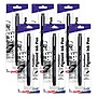 Pentel Arts Pointliner Pen, Black Pigment Ink, 6/Pack (PTAS20P3BPA-6)~#|#~D91E7FAC-1CB2-4DBF-BDD78E7C76166502_sc7