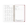 2026 Blue Sky Bespoke Letterpress Pomegranate Blush 3.625" x 6.125" Calendar Year Weekly & Monthly Planner, Plastic Cover~#|#~D921944D-1949-42D2-95C9FD5CC26BDBFF_sc7