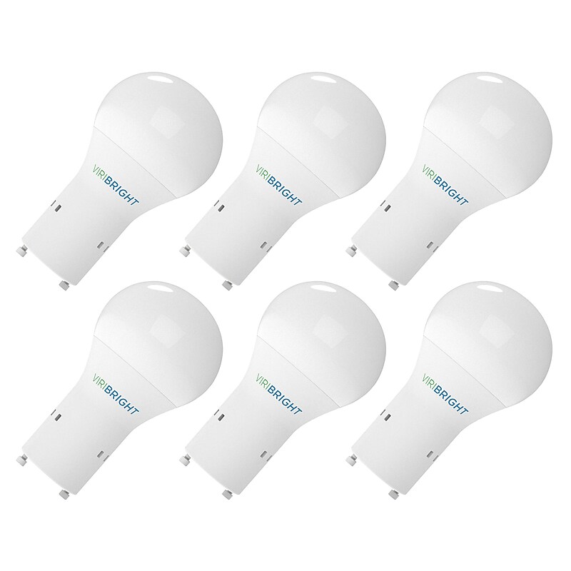 Viribright 9-Watts Daylight White LED Household Bulb, 6/Pack (640337) image 1