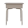 Flash Furniture Billie 24"W Student Desk with Open Front Metal Book Box, Gray Granite/Silver (FDDESKGYGY)~#|#~D9356076-F7B6-4A2D-94612EE95CB963A0_sc7