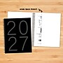 2027 Willow Creek 8.5" x 11" Calendar Year Weekly & Monthly Standard Planner, Black (66355)~#|#~D93E0A40-13E9-4016-B20073E76D686DFF_sc7