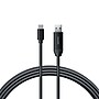 Insta360 Connect 33 ft. USB-A to USB-C Cable, Male to Male, Black (CINSBABL)~#|#~D93F4DF8-1403-4CB6-8A03F79D5AE59FDC_sc7