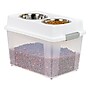 Iris 45 Quart Aitight Feeder Container with Lid, Plastic, White (585113)~#|#~D9411DBF-EC73-4A2D-B925905A048E0FD4_sc7
