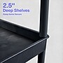 Luxor ENDURA XL 3-Shelf Utility Cart, Black (TC111-B)~#|#~D9491229-34D5-4D9D-8BAD6F63AC3C21C4_sc7