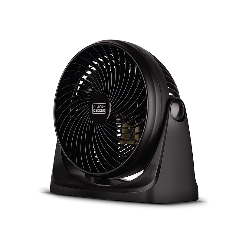 Black & Decker 7" Desk Fan, 3-Speed, Black (BFTU107) image 1