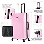 DUKAP INCEPTION 3-Piece Hardside Spinner Carry-On Luggage Set, TSA Checkpoint Friendly, Pink (DKINCSML-PNK)~#|#~D951FD93-36B2-45C7-9DCE3698FC3F3D00_sc7