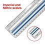 Staples 15" Data Processing Magnifying Plastic Ruler (51903)~#|#~D9589109-9D8E-4F1A-8355F959BC6457FA_sc7