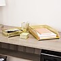 Mind Reader Metal Desk Organizer Set, Gold, 4 Pieces/Set (DESK4-GLD)~#|#~D9594346-6DA6-42AB-B626E88389718B4E_sc7