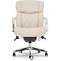 La-Z-Boy Sutherland Ergonomic Faux Leather Swivel Computer and Desk Chair, Ivory (CHR10048C)~#|#~D95DFFDE-E514-4CFA-AF7BD42E4497F792_sc7