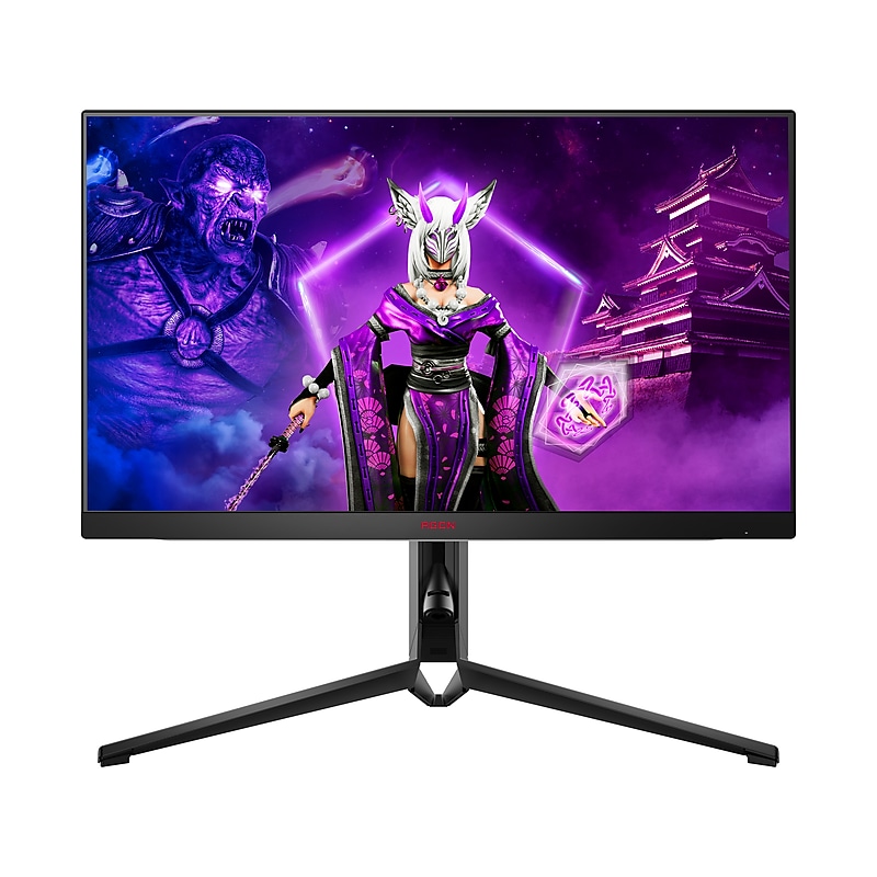 AOC AGON PRO 27" 240 Hz LCD Gaming Monitor, Black/Red (AG274QZM) image 1