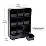 Mind Reader Plastic 11-Drawer Tea Bag Organizer, Black (TBORG-BLK)~#|#~D95FB75E-3E28-4737-A421F38FC9B8C344_sc7