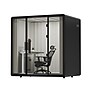FlexiSpot NeoPod Flex Series Sound Absorbing 4-Person Privacy Booth, Black (P4F-2B)~#|#~D9609A38-B28A-4C5F-A7E38F2D50F20E3D_sc7