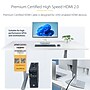 StarTech 10 ft. HDMI Cable, Male-to-Male, White (HDMI2-CABLE-4K60-10W)~#|#~D971D9D9-2822-44C2-91BD2CCE24FF08CB_sc7
