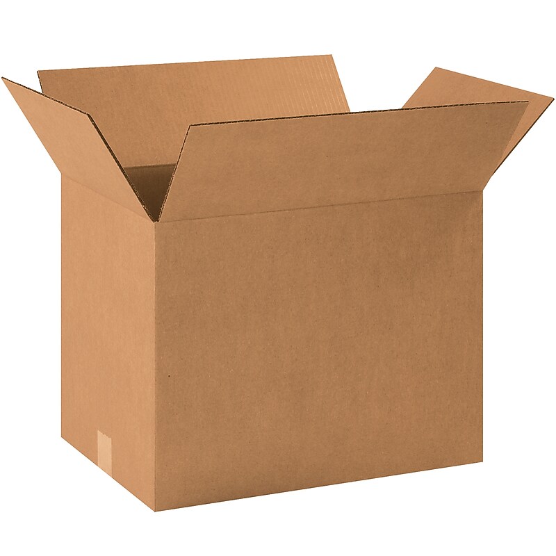 18.5" x 12.5" x 14" Shipping Boxes, 32 ECT, 20/Bundle (BS181214R) image 1
