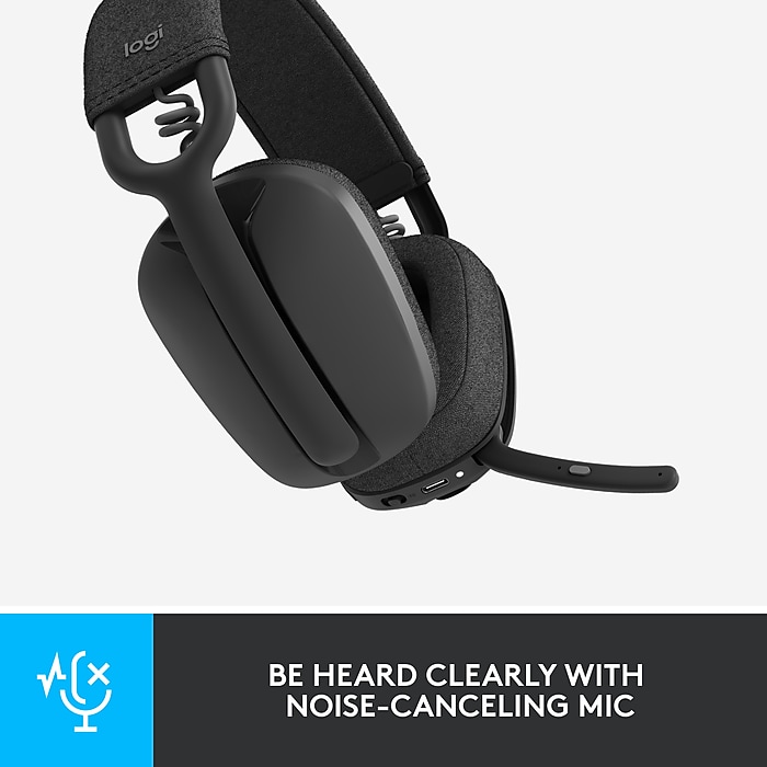 Logitech Zone Vibe 100 Wireless Noise Canceling Bluetooth Logitech Zone Vibe 100 Wireless Noise Canceling Bluetooth