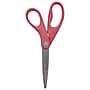 Westcott KleenEarth 8" Stainless Steel Standard Scissors, Pointed Tip, Assorted Colors, 2/Pack (14882)~#|#~D978323F-A472-4B4B-A612A47FE290E5D0_sc7